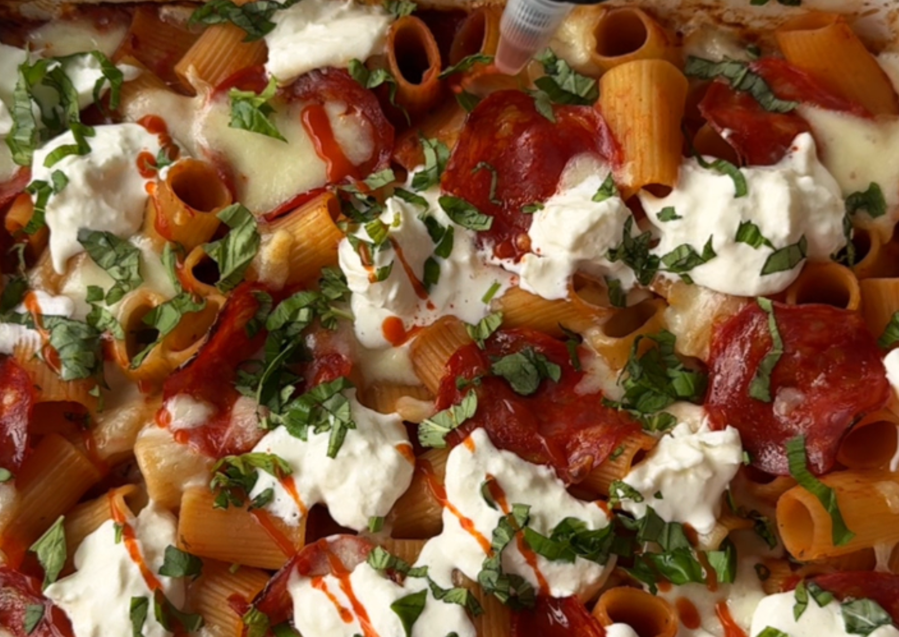 Hot Honey Pepperoni Pasta