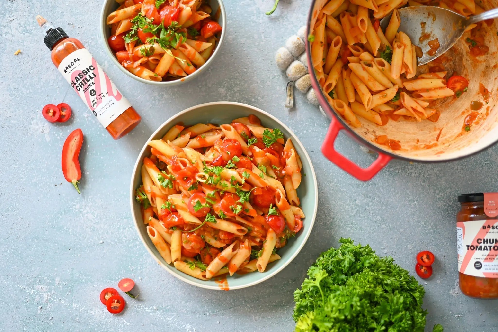 Quick-Penne-all-Arrabiata Rascal-tastebuddies